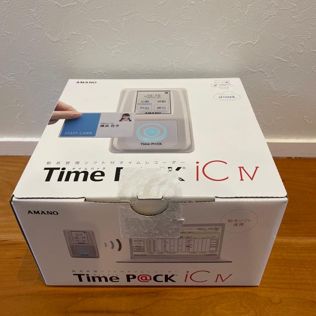 アマノ タイムレコーダーTimeP@CK iC IV CL タイムパック
