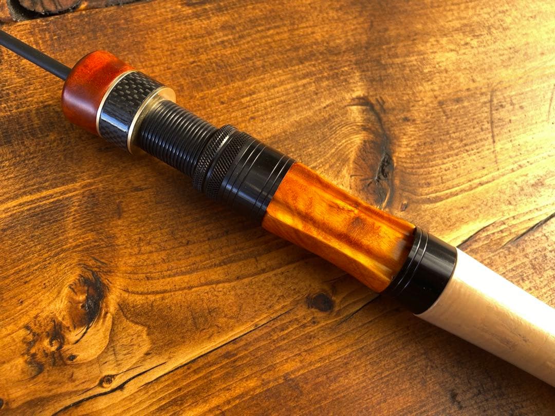 トラウトロッド　4ft7inch パックロッド　山女魚　渓流 ウッドリールシート