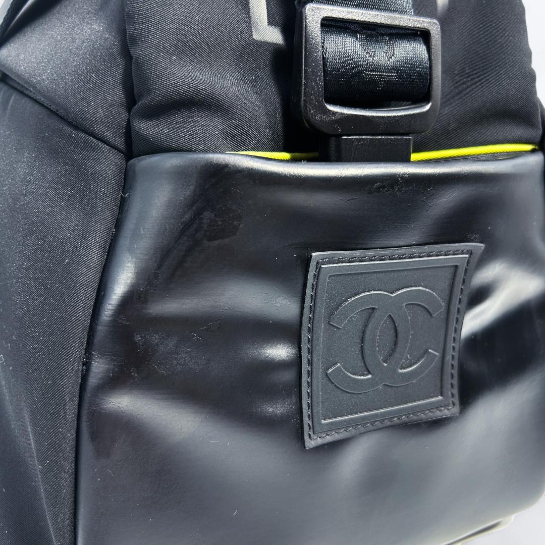 ❣️CHANEL スポーツライン ボストンバッグ 黒 CHANEL