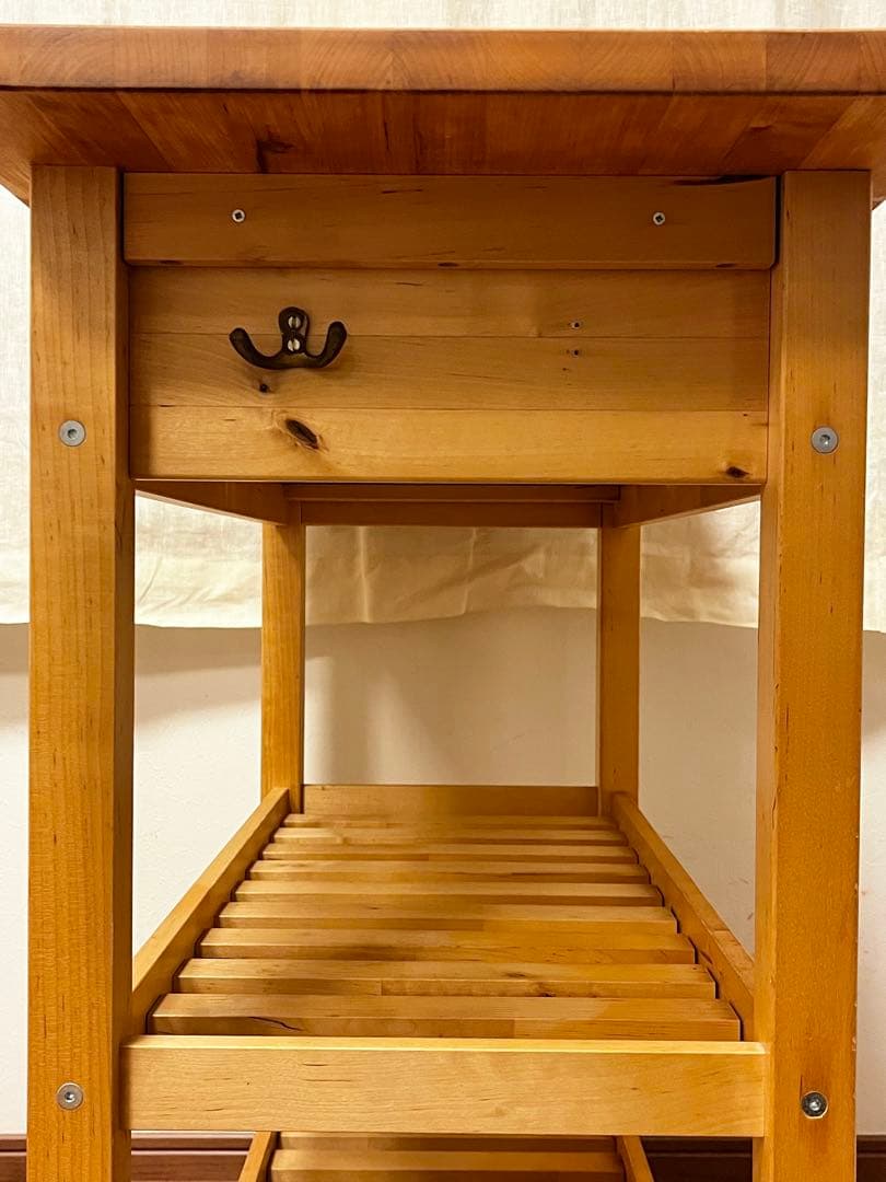 IKEA イケア フォルホイア　キッチンワゴン 木製