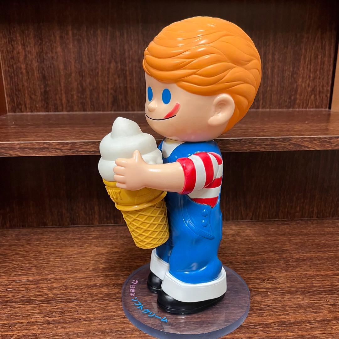 【非売品】日世ソフトクリーム人形 ソフトクリーム坊や ニックン ソフビ人形