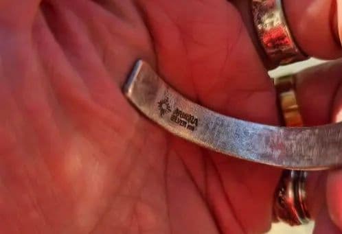 アリゾナフリーダム バングル　太陽神925k18