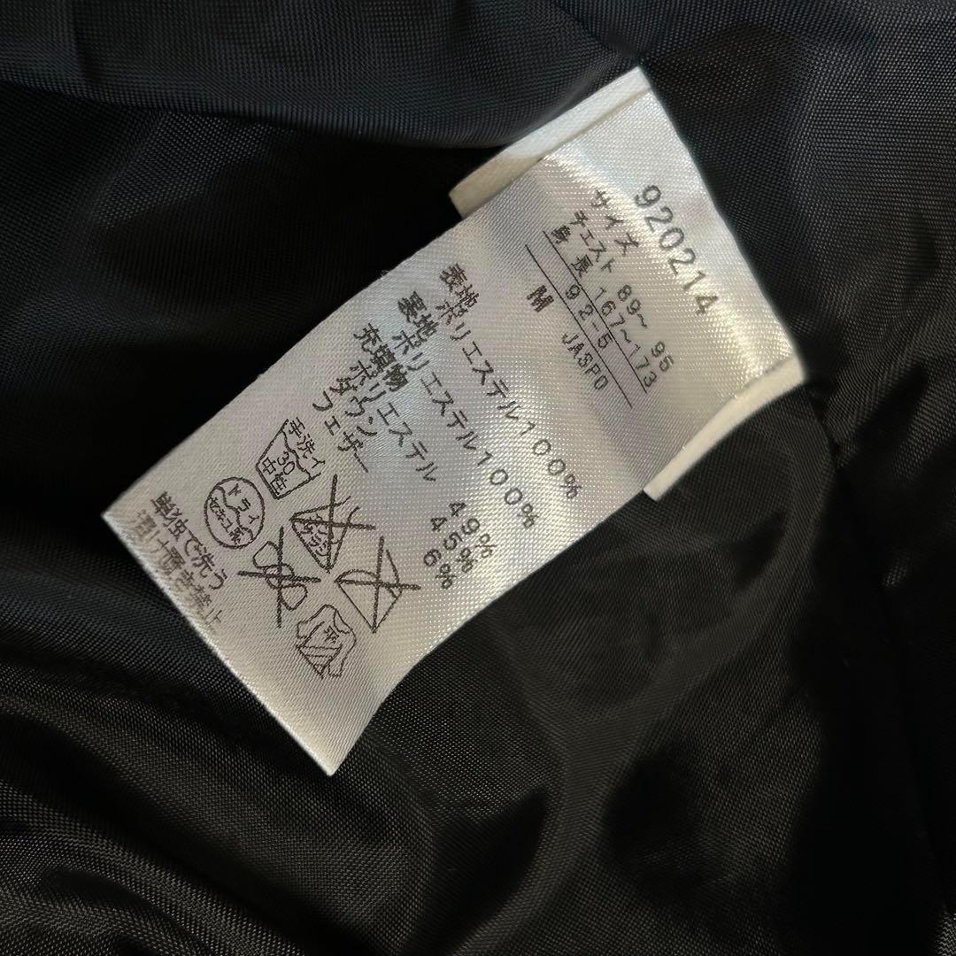 【美品】PUMA　プーマ　ダウン　2way ベンチコート　ロング　黒　サイズ感L