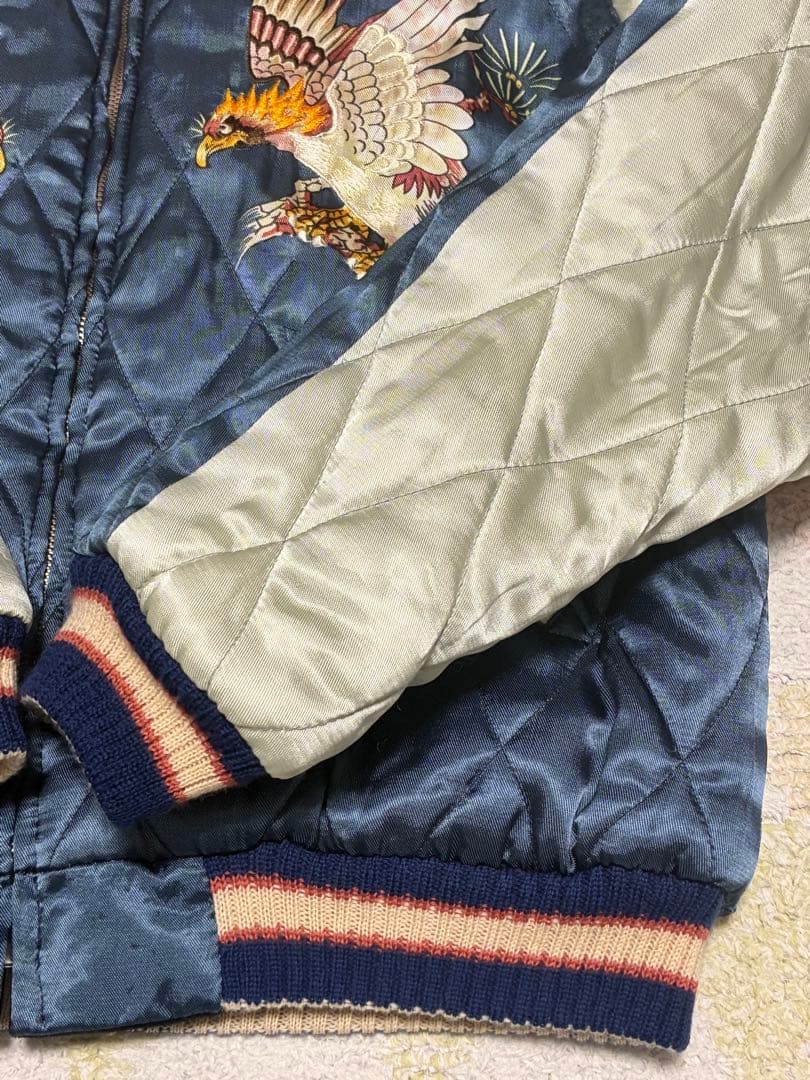 テーラー東洋　スカジャン　限定５００着　Ｍサイズ　黒別珍　M18686