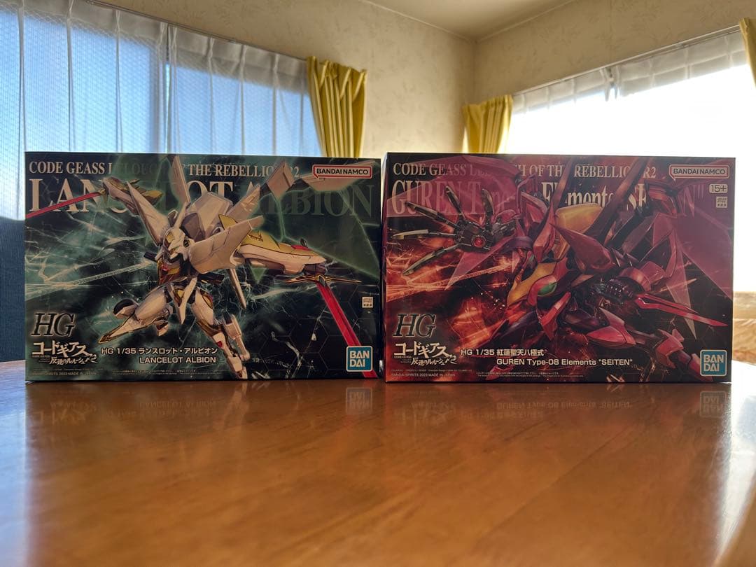 HG 1/35 ランスロットアルビオン.紅蓮聖天八極式