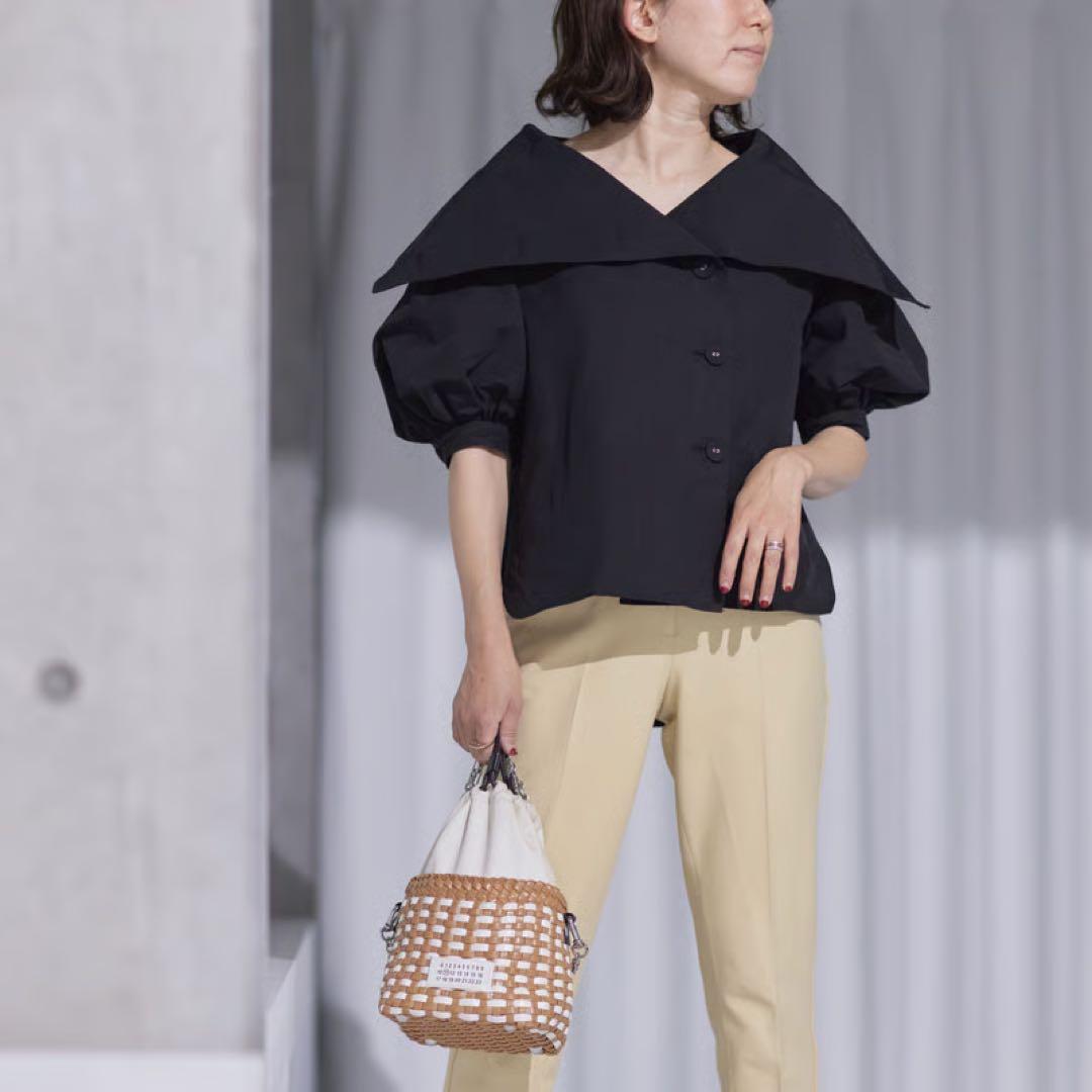 RIKO Tokyo Catherine blouse セーラー ブラウス 黒