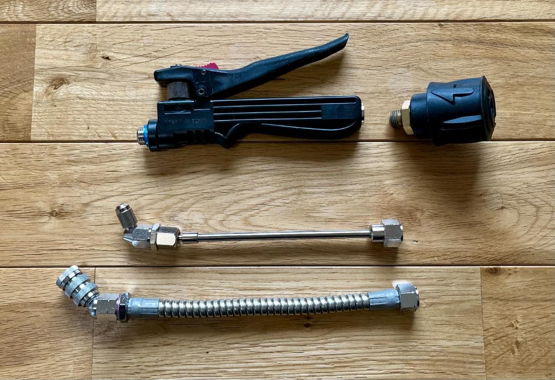 エアコン洗浄ガン（ケルヒャーアタッチメント付）