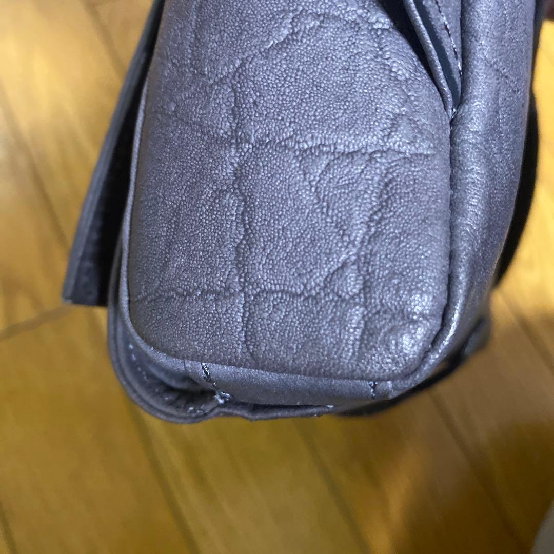 エムユーエル　ボディバック　グレーシルバーペイント　半額以下