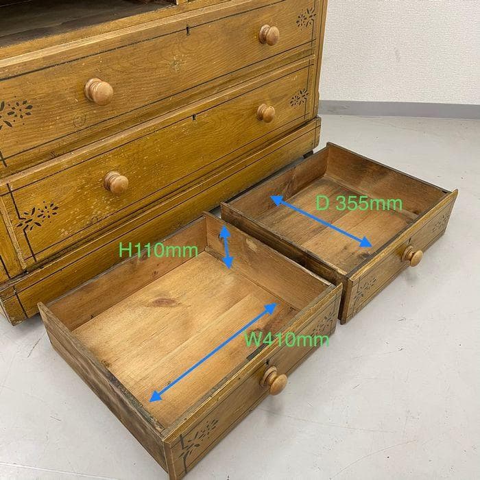 【最終値下げ】アンティーク 家具 ドレッシングチェスト 1910年頃 113A