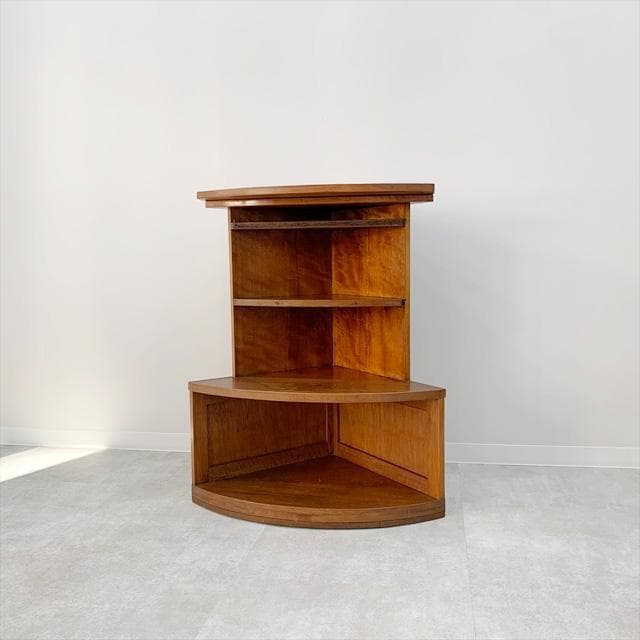 無垢材オールドコーナーラック