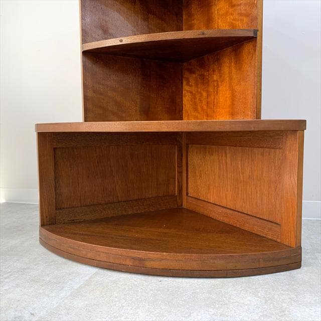 無垢材オールドコーナーラック