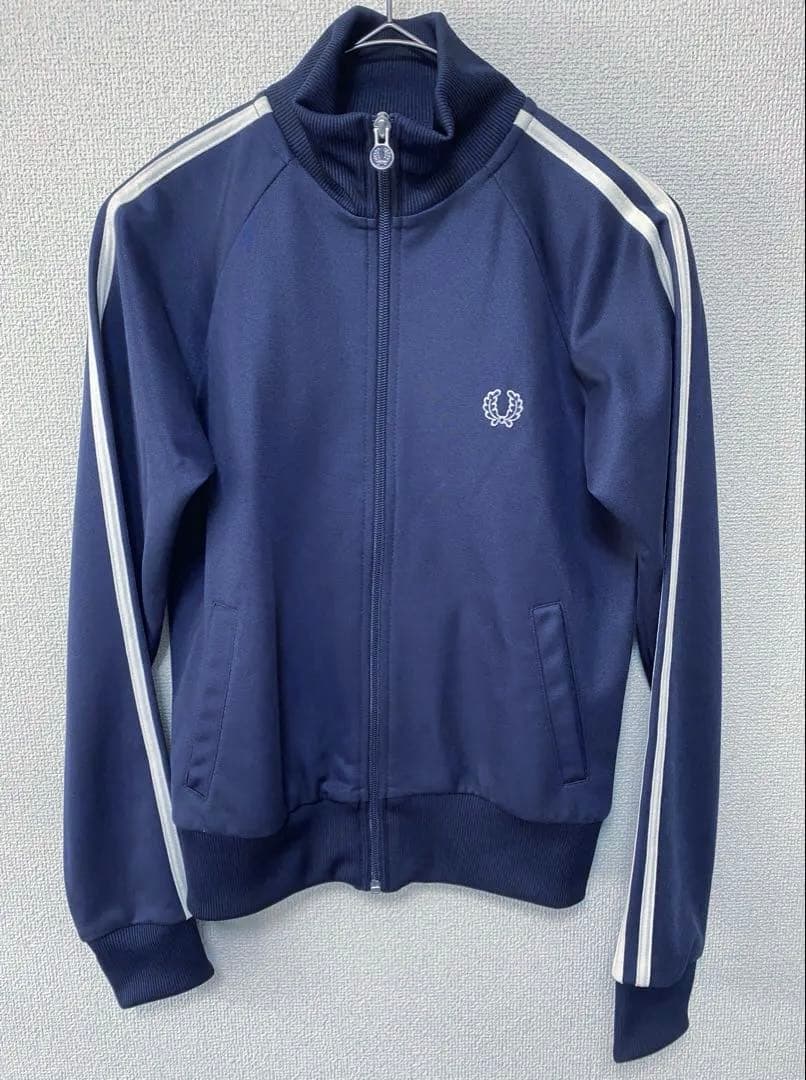 未使用　フレッドペリー ジャージ　トラックジャケット　ネイビー