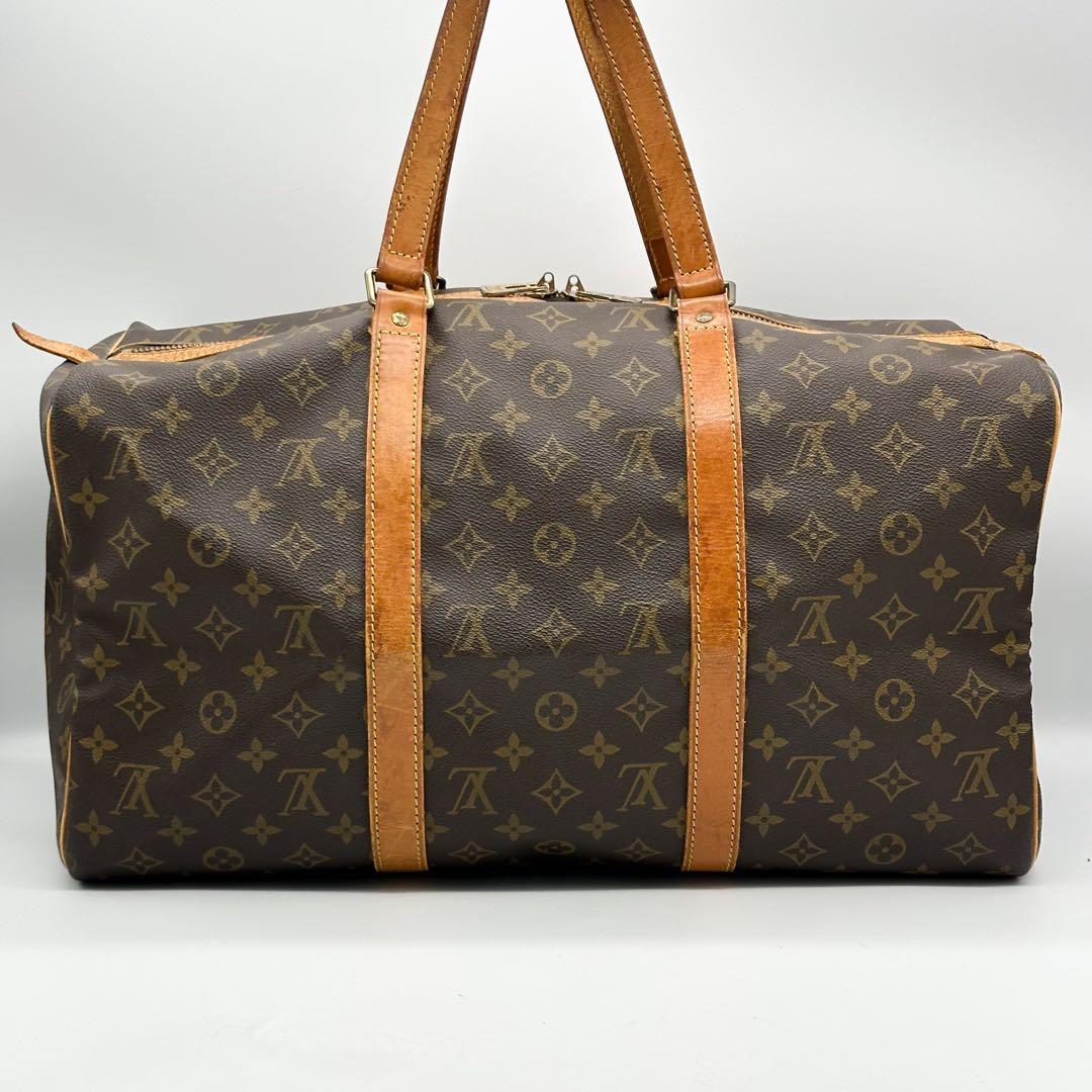 ルイヴィトン サックスプール 45 ボストンバッグ モノグラム ハンドバッグ