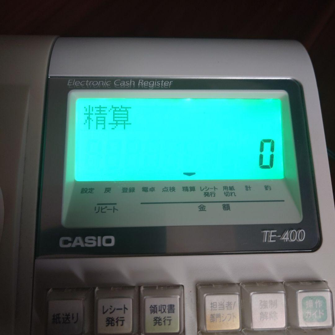 Casio TE-400 レジスター