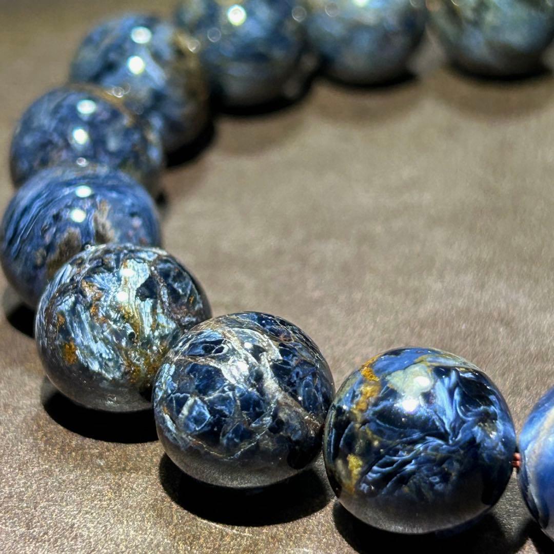 ☆ まあちやん様！王者腕飾②！極美！龍神！ブルー　ピーターサイト　ブレス