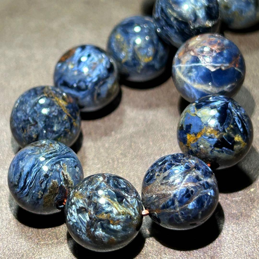 ☆ まあちやん様！王者腕飾②！極美！龍神！ブルー　ピーターサイト　ブレス