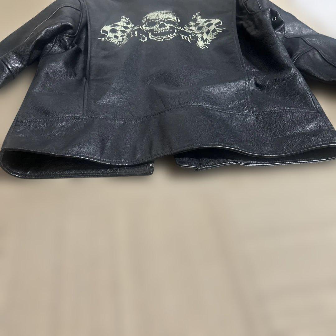 ハーレーダビッドソン、ブラックレザージャケット Sサイズ