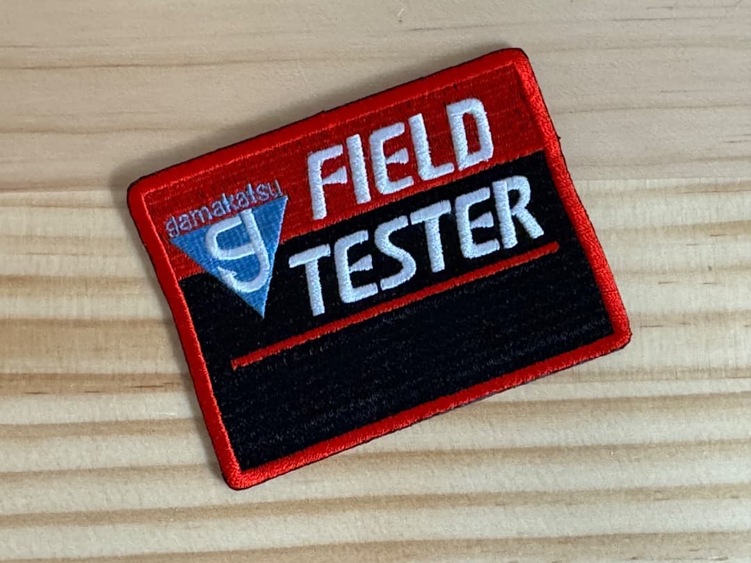 リ*ー様 激レア 未使用 新品 長期保管品 がまかつ フィールドテスター パッチ