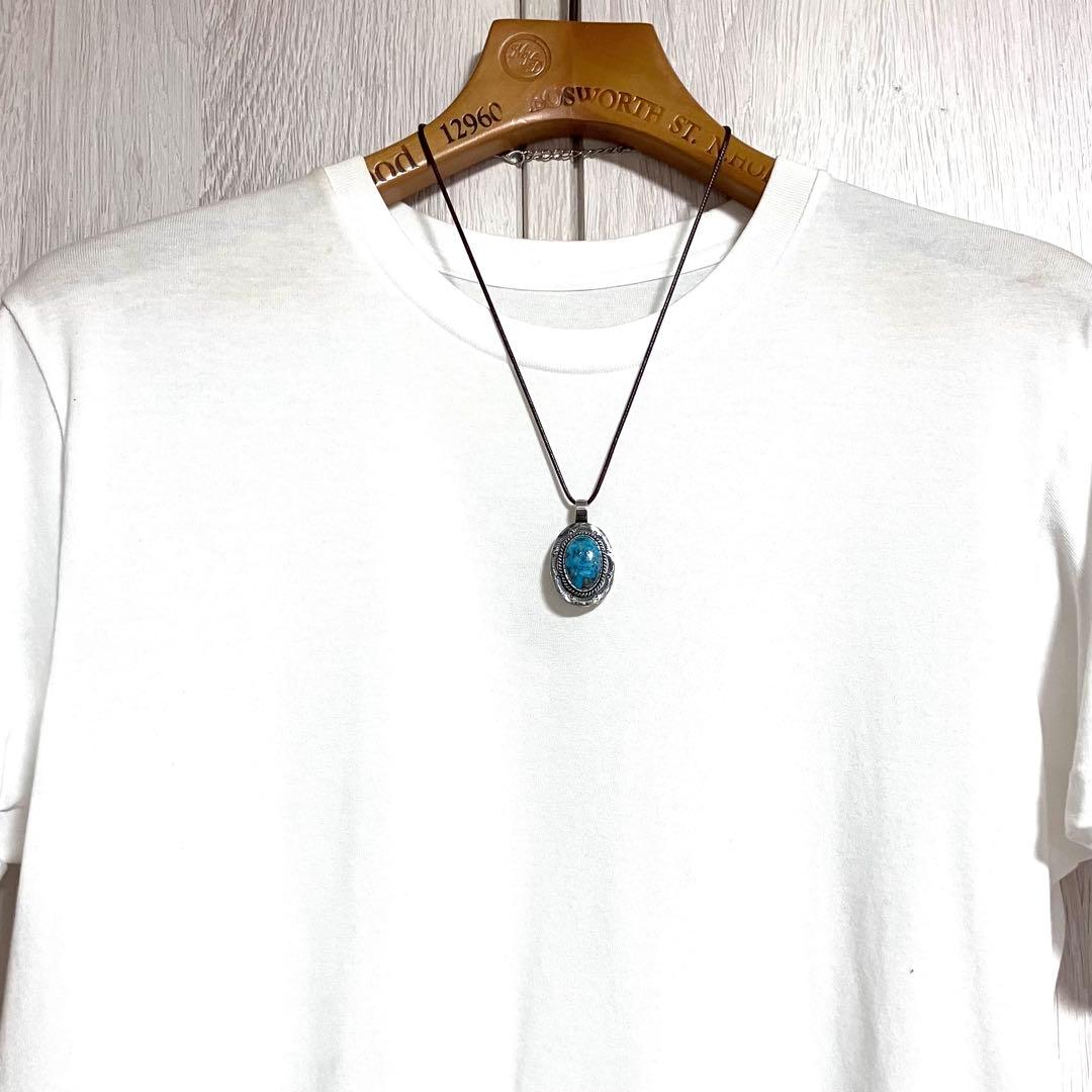 うゆ様　お問い合わせページ　ターコイズ×タタキ　ネックレス