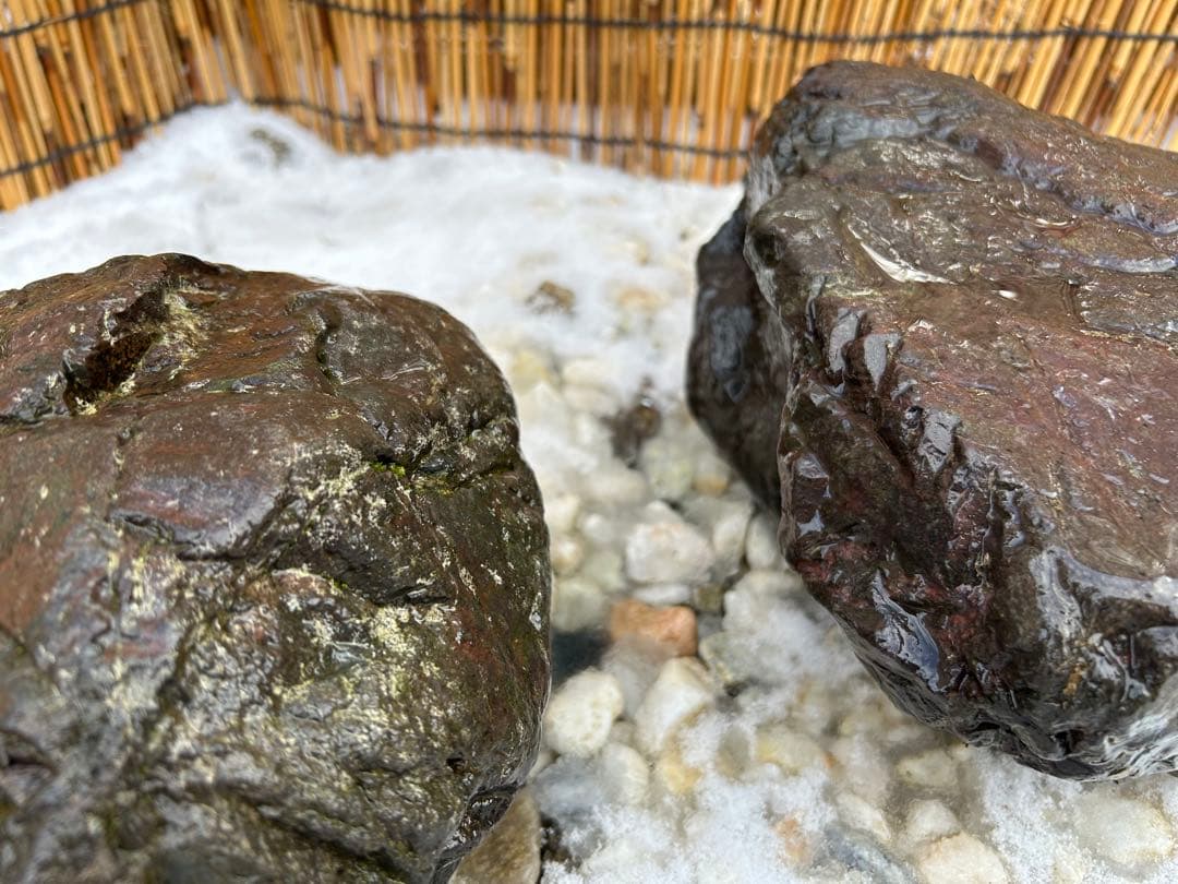 京の銘石 加茂七石『貴船石』2個セット