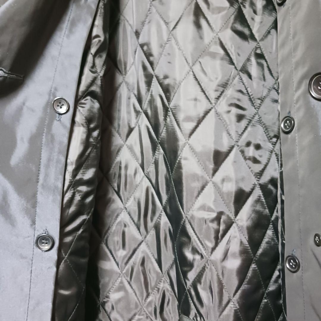 【極美品】タケオキクチ トレンチコート キルティング ライナー付 ブラック XL