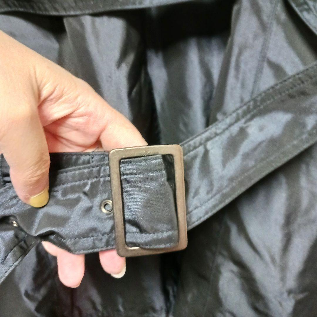 【極美品】タケオキクチ トレンチコート キルティング ライナー付 ブラック XL