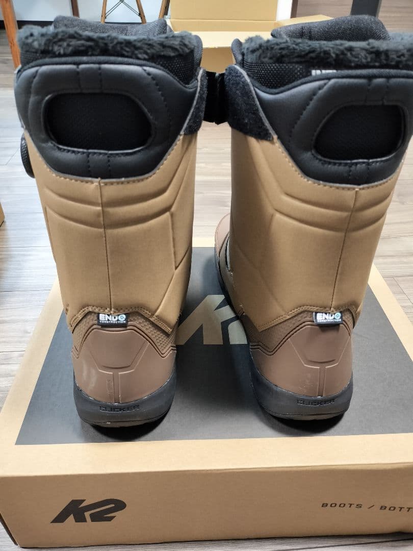 K2 2点セットスノーボードブーツ バインディングセット　Clicker