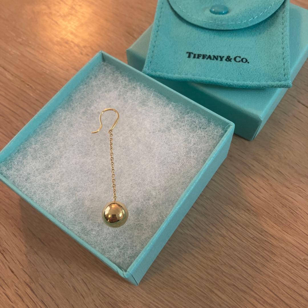 Tiffany ハードウェア　ボールピアス　片耳