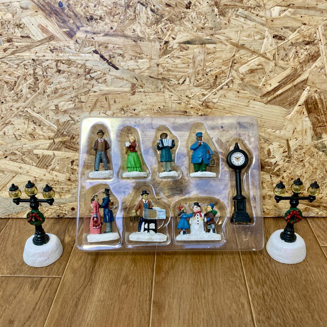 COSTCOクリスマスビレッジ 30ピースセット　訳アリ特価　よいクリスマスを！