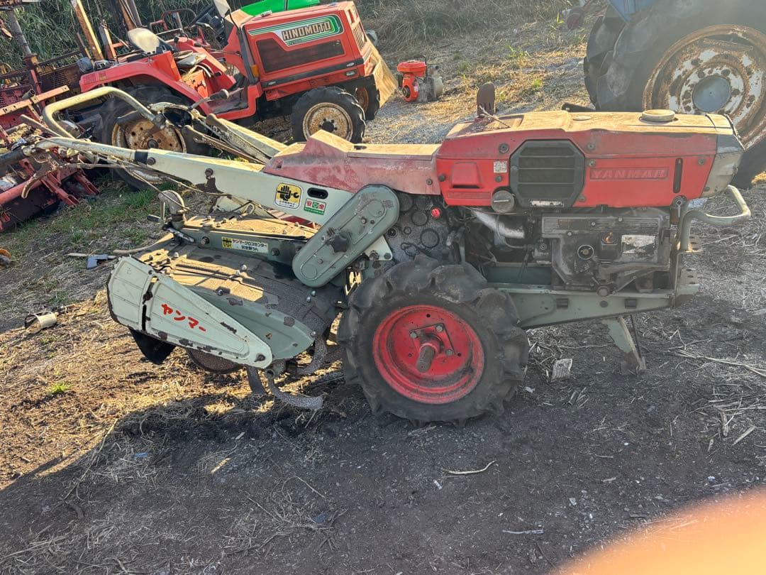 鹿児島志布志市ヤンマー ディーゼル 耕うん機YC6506.5馬力軽油引き取り限定