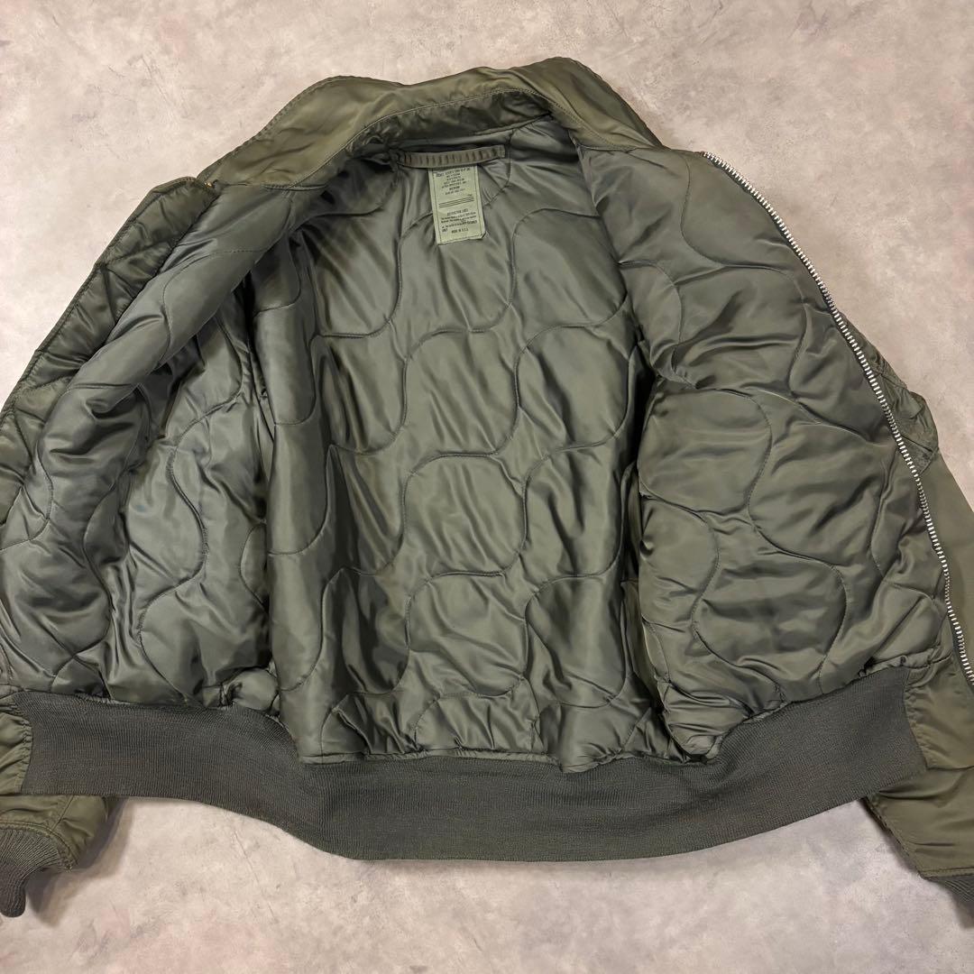 80s 90s USA製　アルファ　CWU-45P フライトジャケット　M