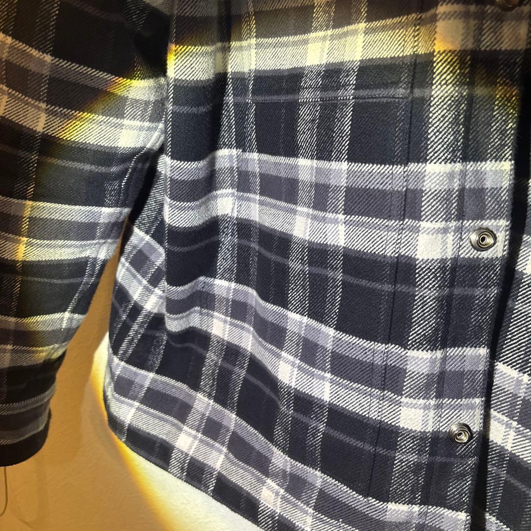 CHROME HEARTS クロムハーツ チェック シャツ ジャケット サイズL