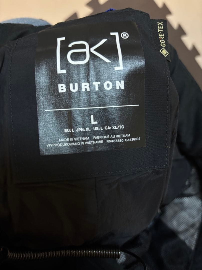Burton [ak] ブラックスノーボードパンツ　Ｌ