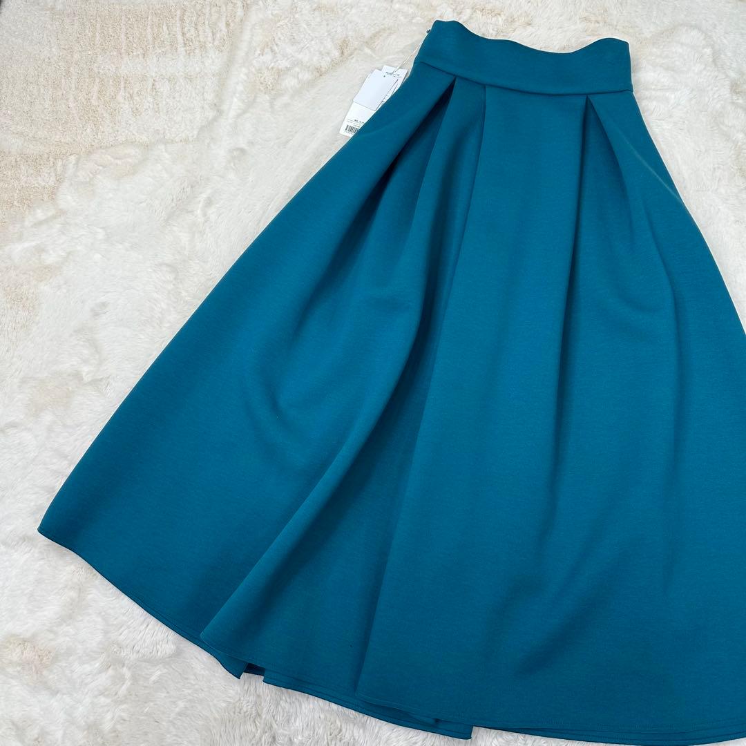 ✨新品未使用タグ付き✨JENNE 日本製ボリュームタック フレアスカート S