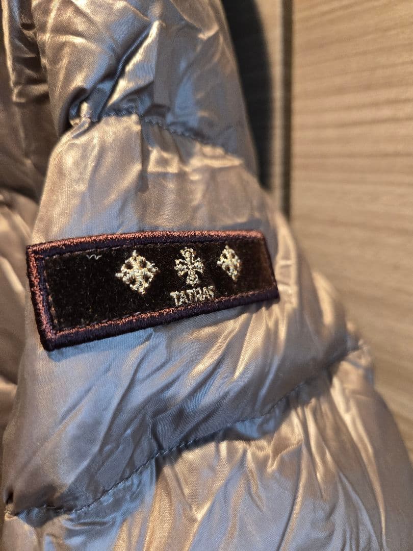 中古　タトラス　ダウンコート　茶系
