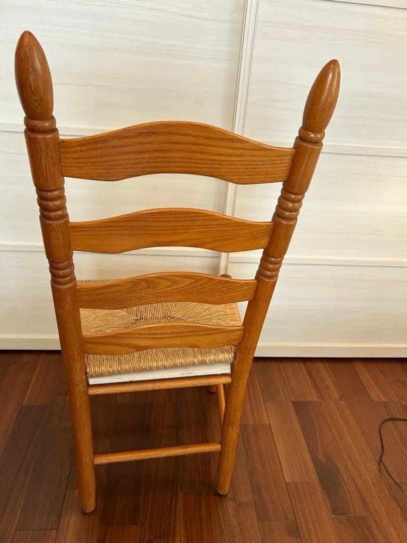 アントステラ(AUNT STELLA)のラダーバック・チェア②リペア済み