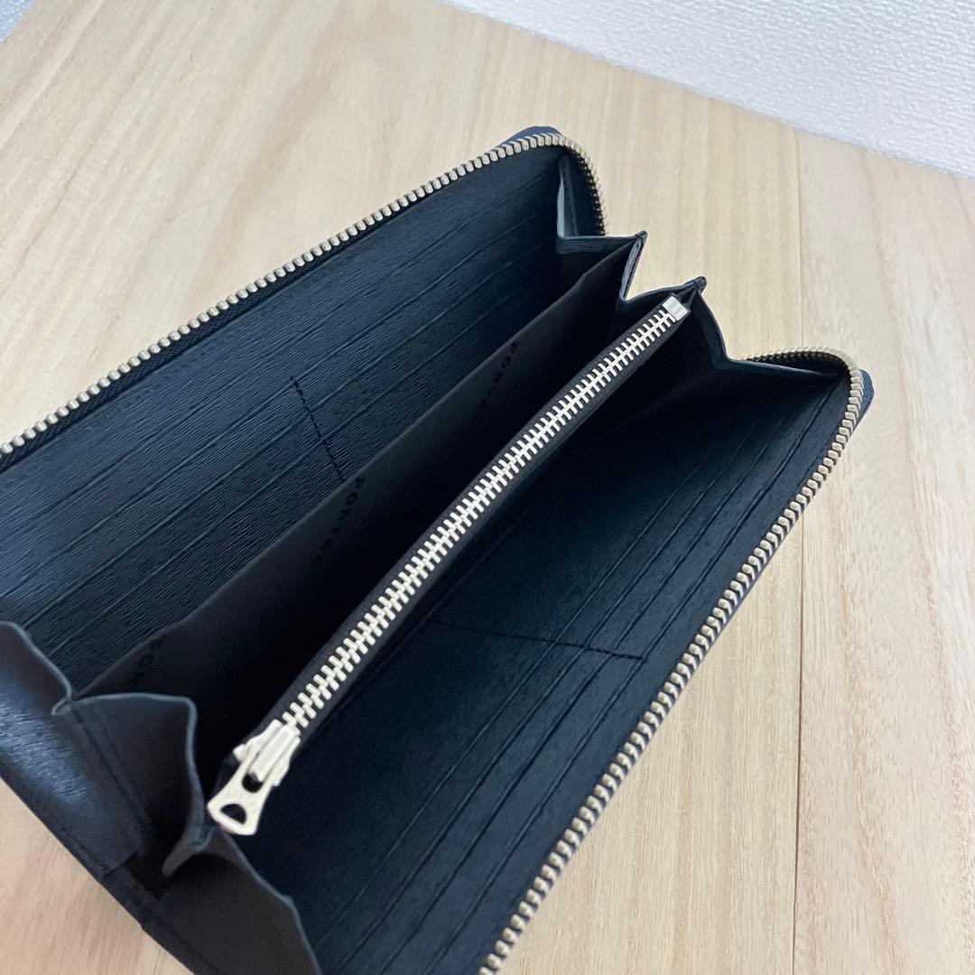 訳あり未使用✨ ポーター PORTER カレント L字ZIP 長財布 ネイビー