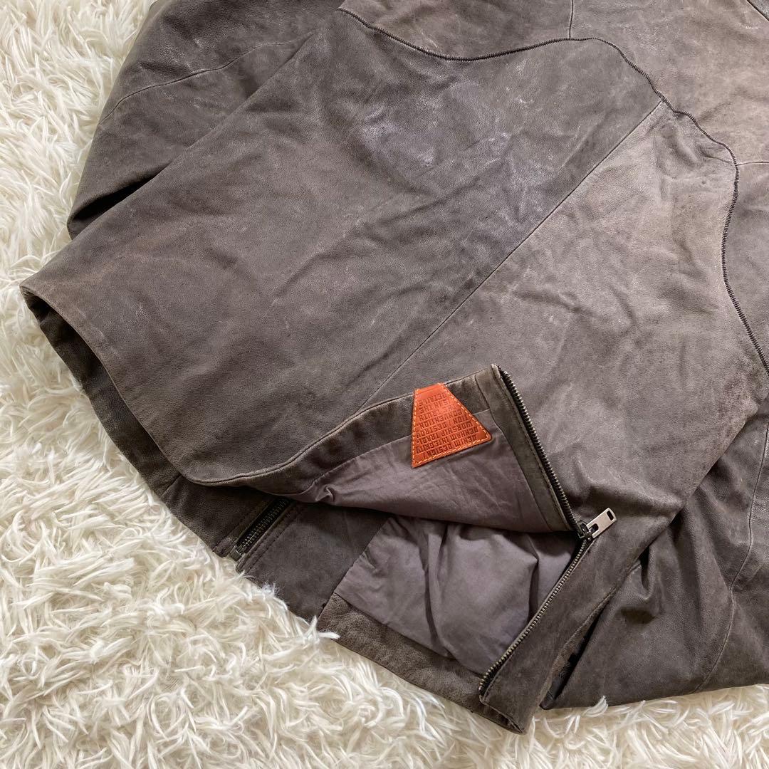 極美品 DENHAM デンハム レザージャケット キャメル ラクダ革 本革