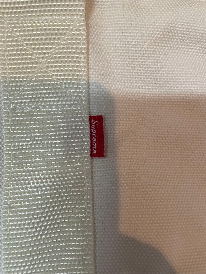 k*k様 21FW Supreme Canvas Tote Bag ホワイト ト