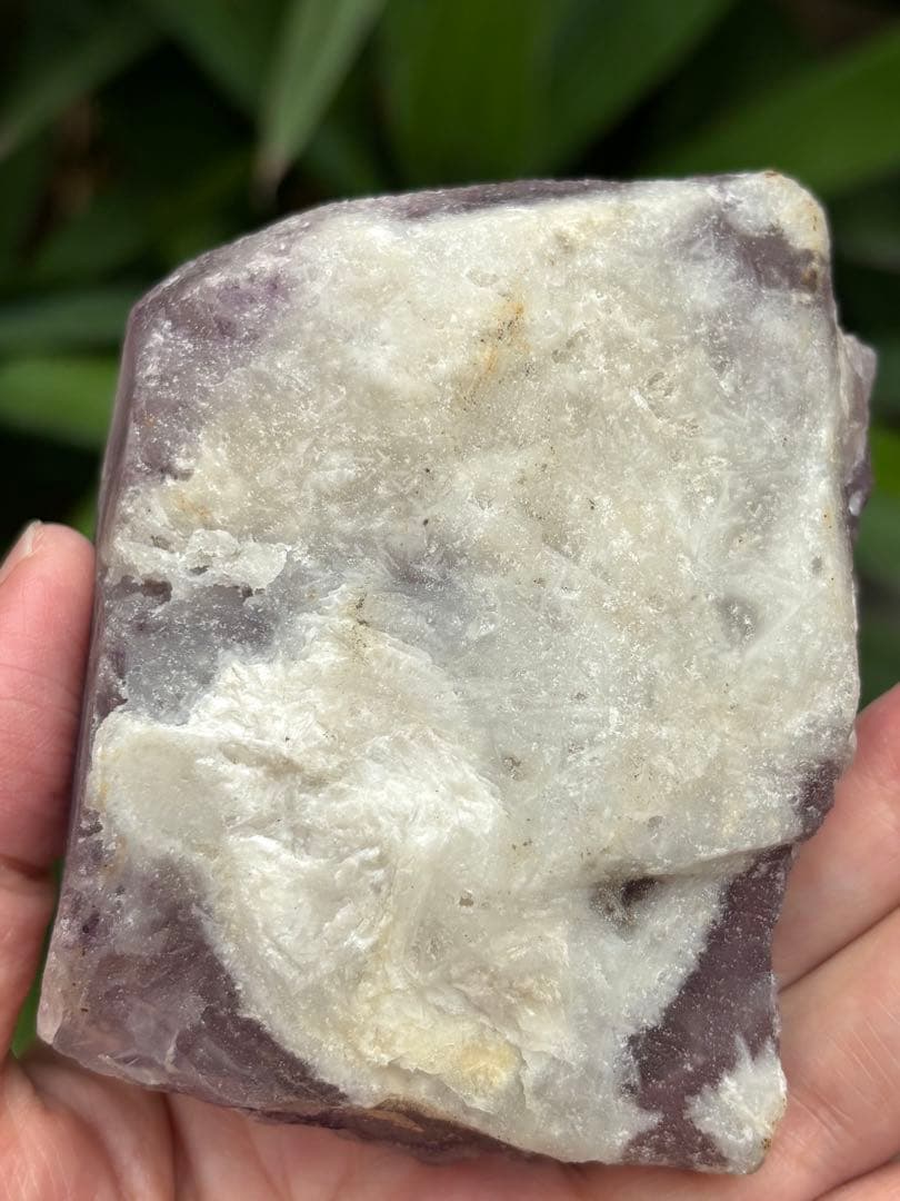 中国安徽省フローライト原石437g ピンクパープルカラー 可愛い　天然石