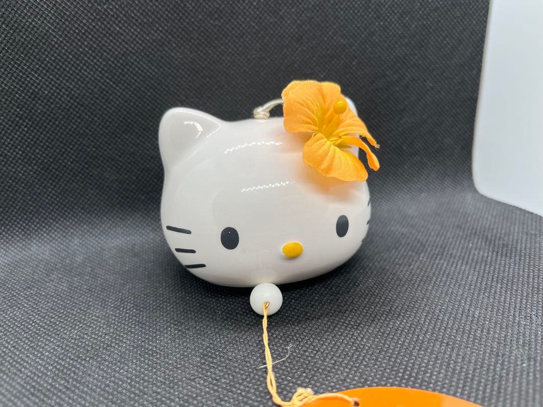 サンリオ　ハローキティ　ハイビスカス　風鈴　レトロ