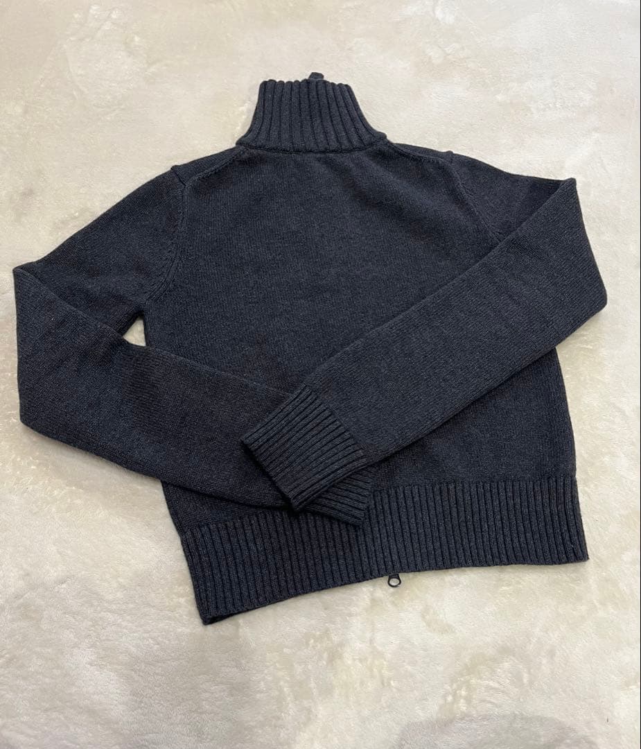 todayful Compact Zip Knit グレー