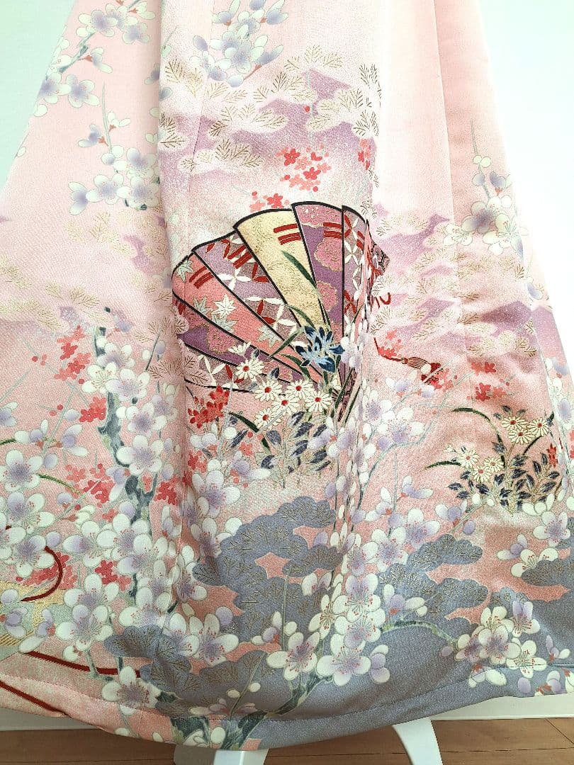 着物リメイクワンピース3672