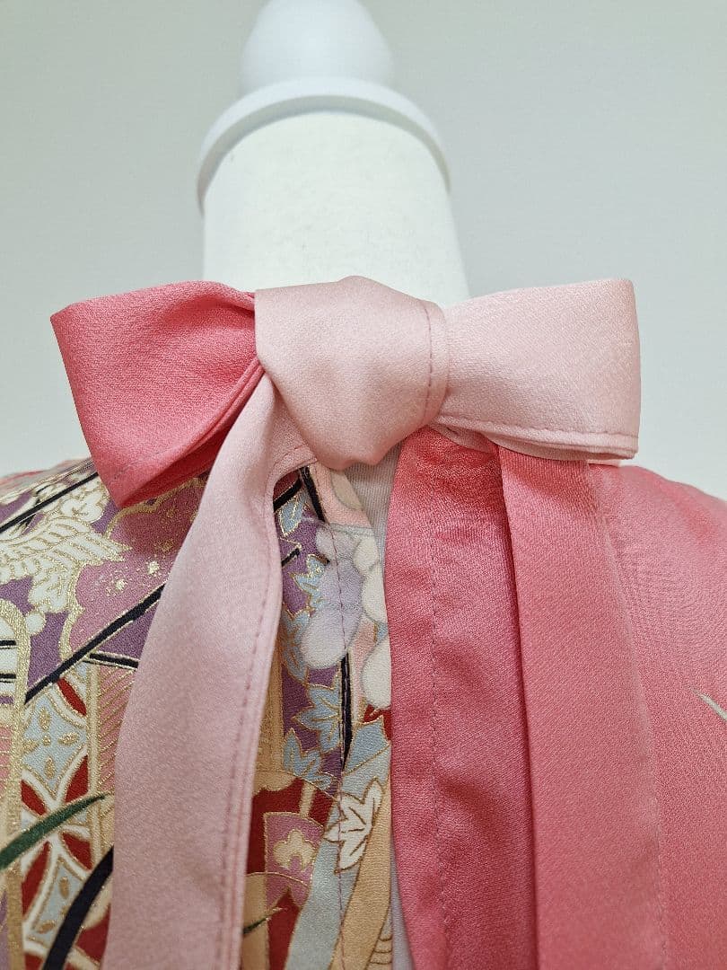 着物リメイクワンピース3672