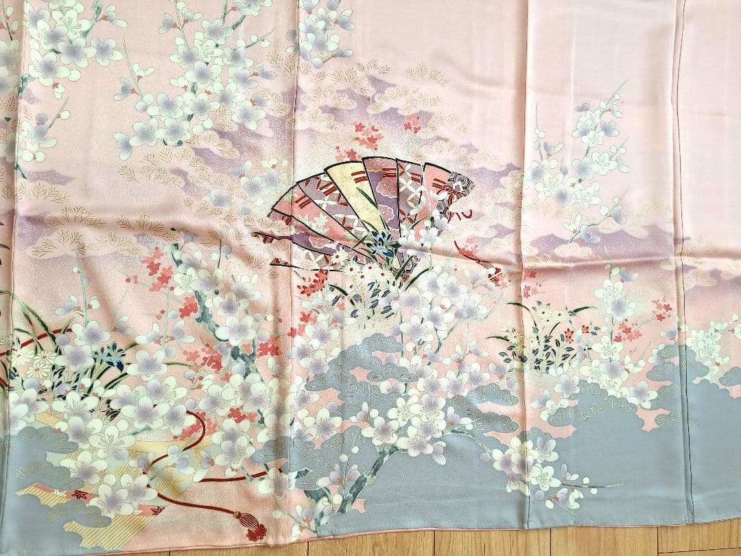 着物リメイクワンピース3672