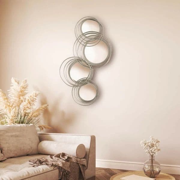 新品未使用 ウォールアートミラー 壁掛け 鏡 全身鏡 北欧 モダン インテリア