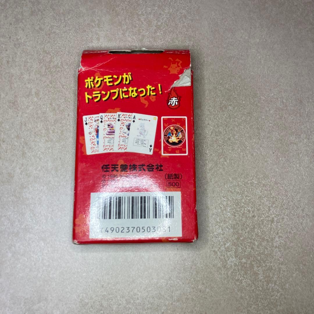 Nintendo ポケモントランプ　赤　ポケットモンスター　初代　初期