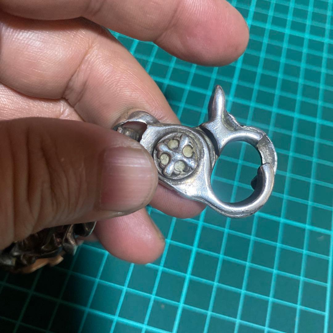 素早い　925 ch クロス　バングル