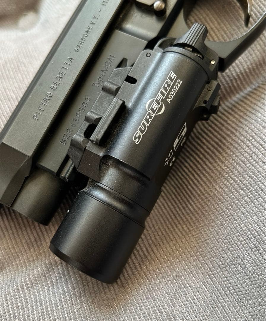 【WA】ベレッタM9A1 カーボンブラックHW＋SUREFIREレプリカライト‼️