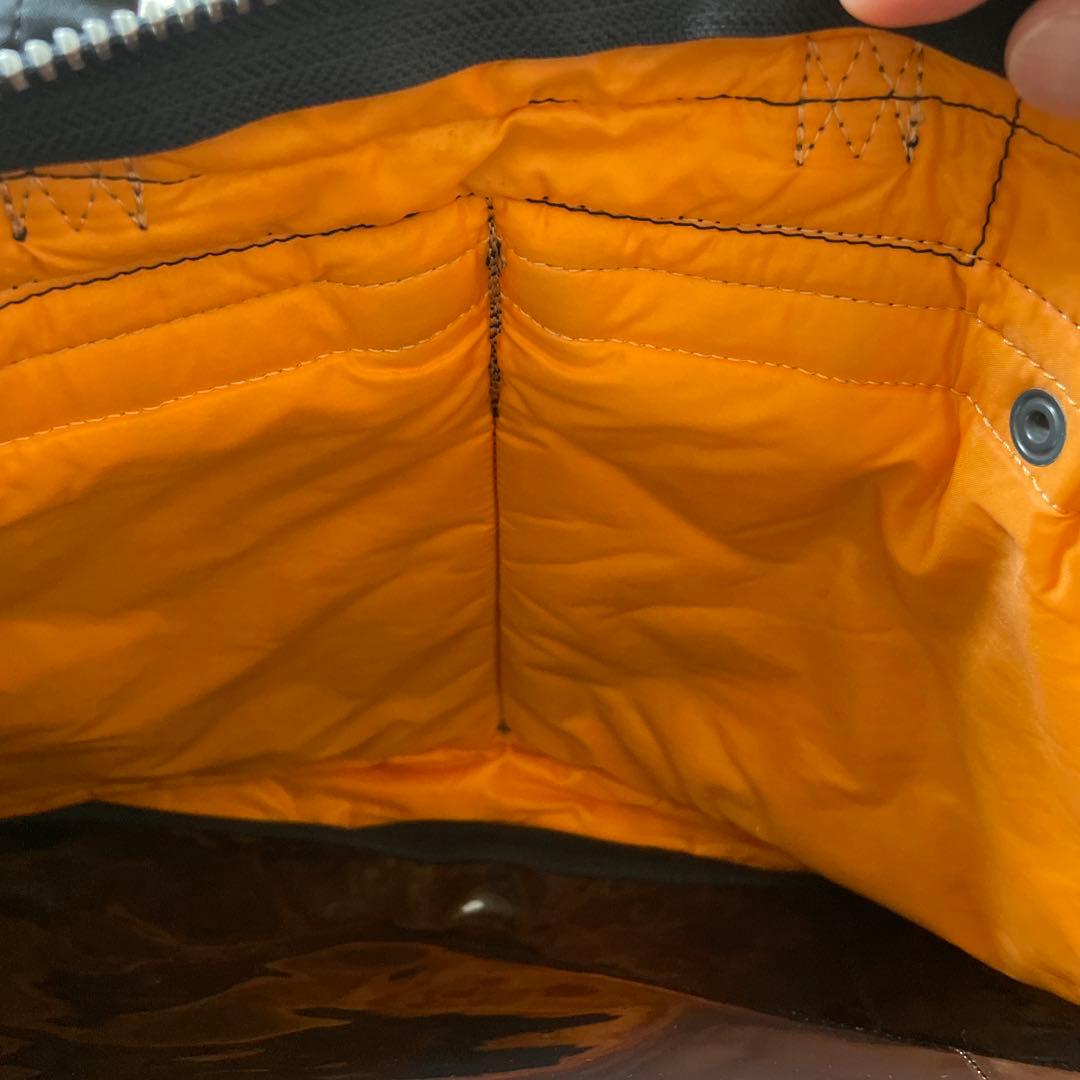 再値下げ！　中古品　PORTER タンカー　ブラックナイロンブリーフケース